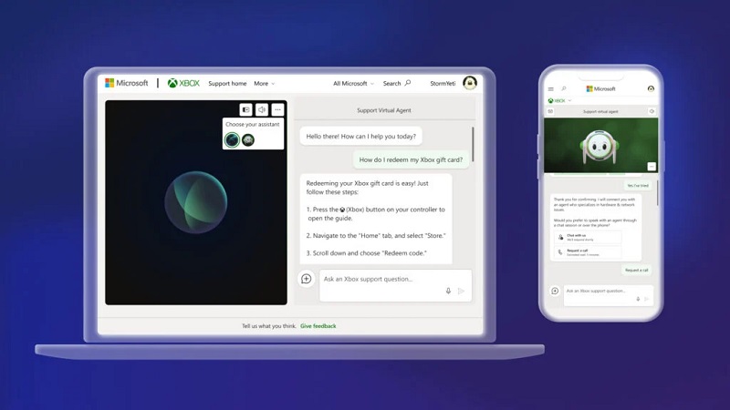 Microsoft teste Support Virtual Agent, un assistant d'intelligence artificielle permettant une interaction approfondie avec l'écosystème Xbox.-2 Microsoft teste Support Virtual Agent, un assistant d'intelligence artificielle permettant une interaction approfondie avec l'écosystème Xbox.-2