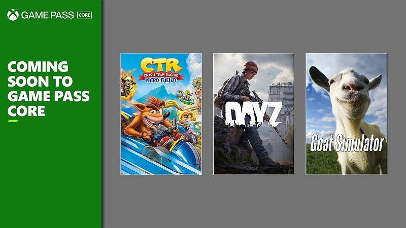 Nouveaux produits du catalogue Game Pass Core