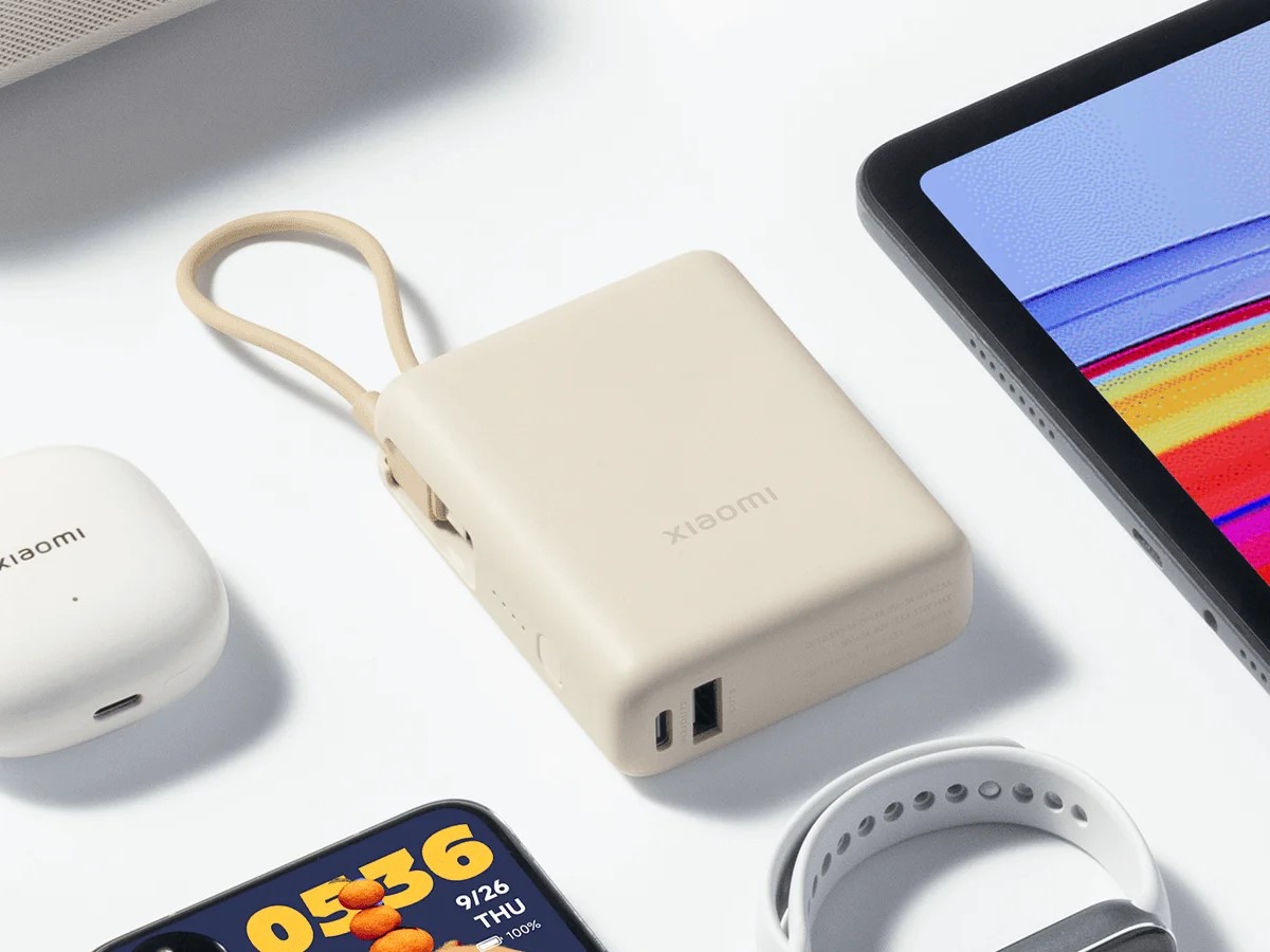 Xiaomi Power Bank 33W 10000 avec câble intégré Xiaomi Power Bank 33W 10000 avec câble intégré