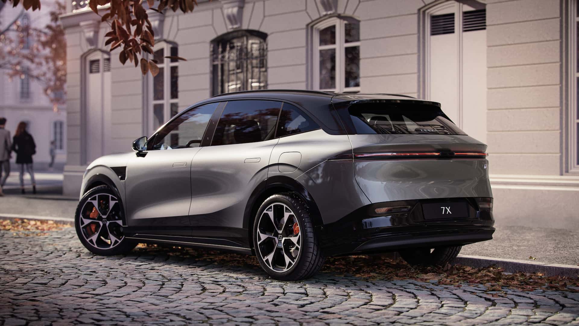 Arrière du véhicule crossover Zeekr 7X Arrière du véhicule crossover Zeekr 7X